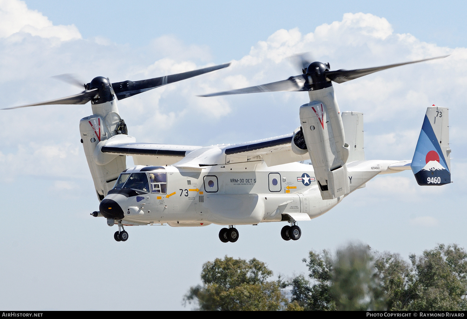 Aircraft Photo of 169460 | Bell-Boeing CMV-22B Osprey | USA - Navy | AirHistory.net #668309