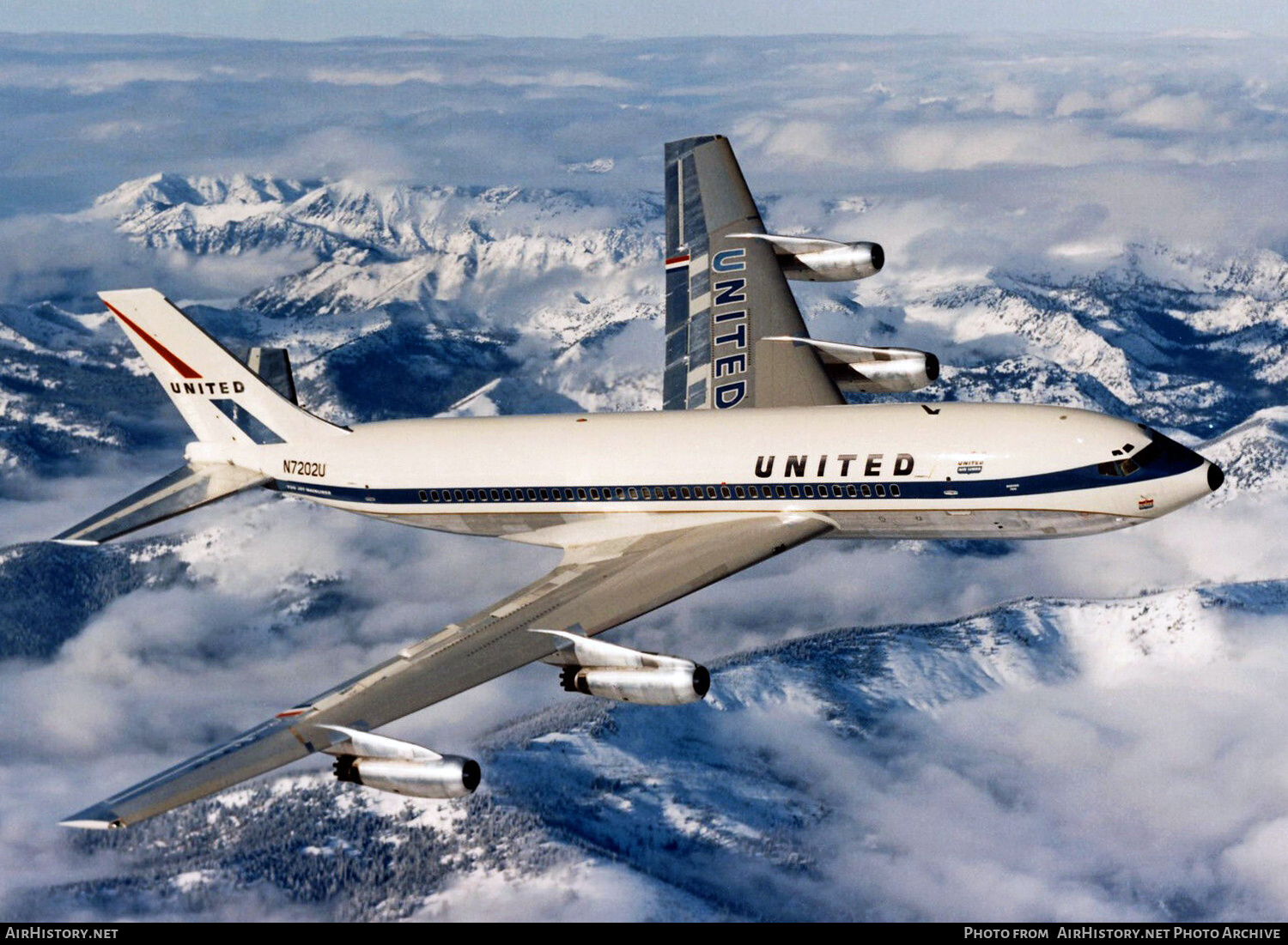 Aircraft Photo of N7202U | Boeing 720-022 | United Air Lines | AirHistory.net #668314