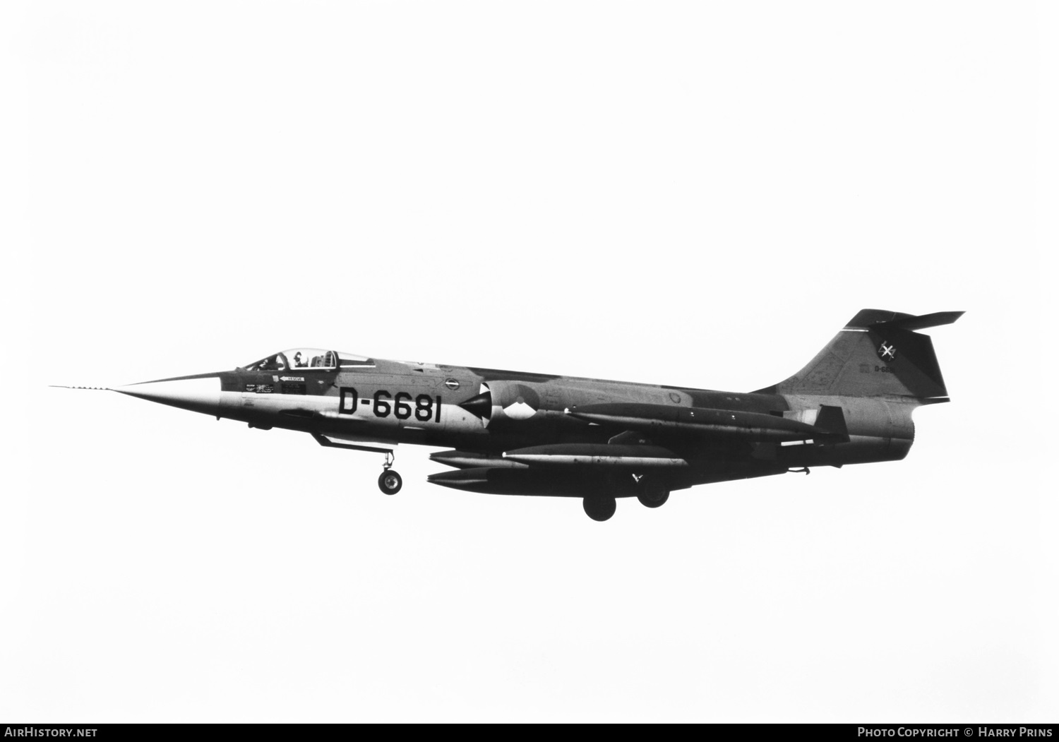 Aircraft Photo of D-6681 | Lockheed F-104G Starfighter | Netherlands - Air Force | AirHistory.net #668318
