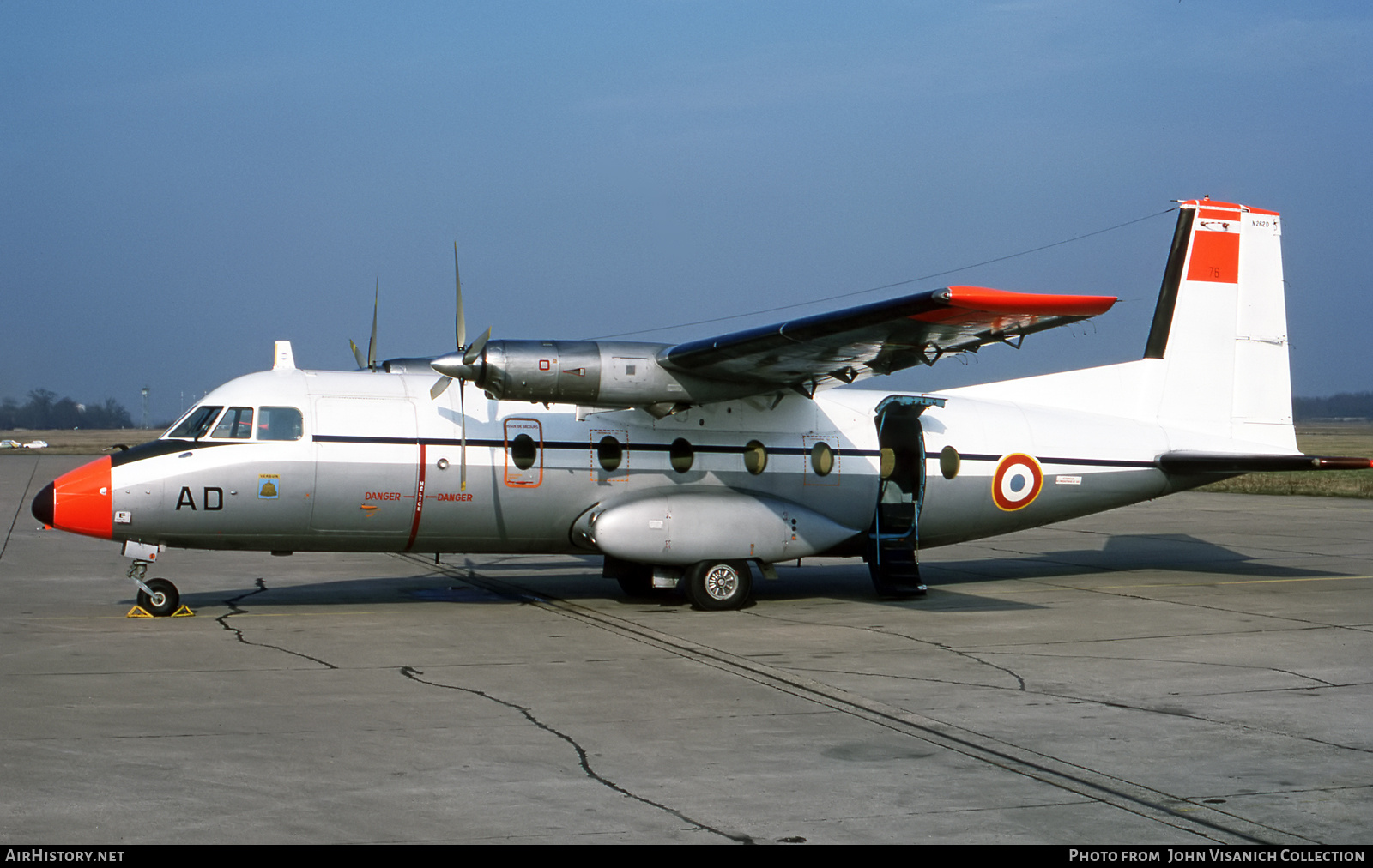 Aircraft Photo of 76 | Aerospatiale N-262D-51 Fregate | France - Air Force | AirHistory.net #668340