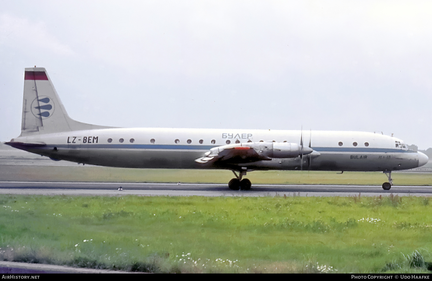 Aircraft Photo of LZ-BEM | Ilyushin Il-18V | Bulair | AirHistory.net #668362