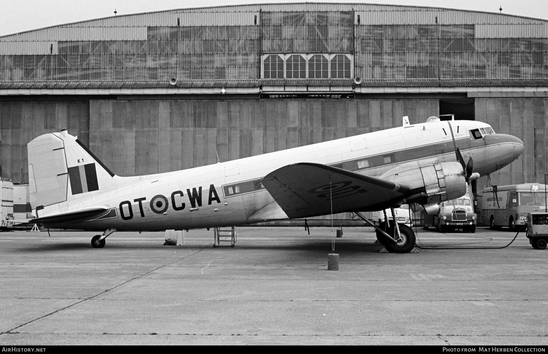Aircraft Photo of K-1 | Douglas C-47A Skytrain | Belgium - Air Force | AirHistory.net #668392
