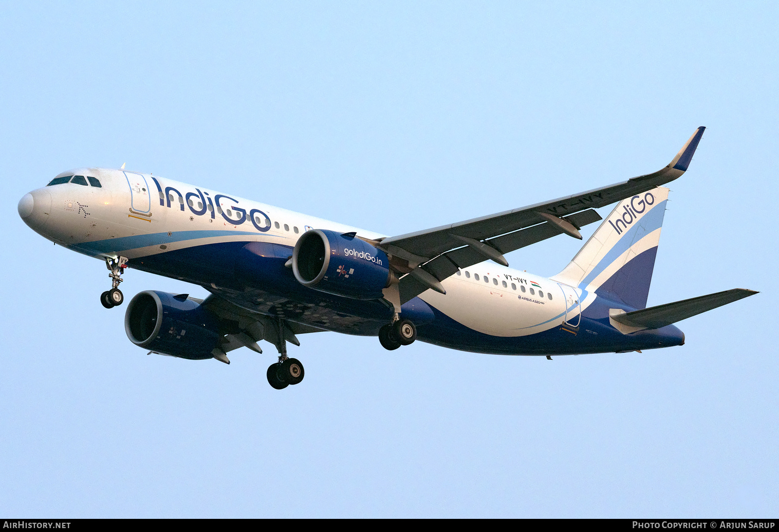 Aircraft Photo of VT-IVY | Airbus A320-271N | IndiGo | AirHistory.net #668396