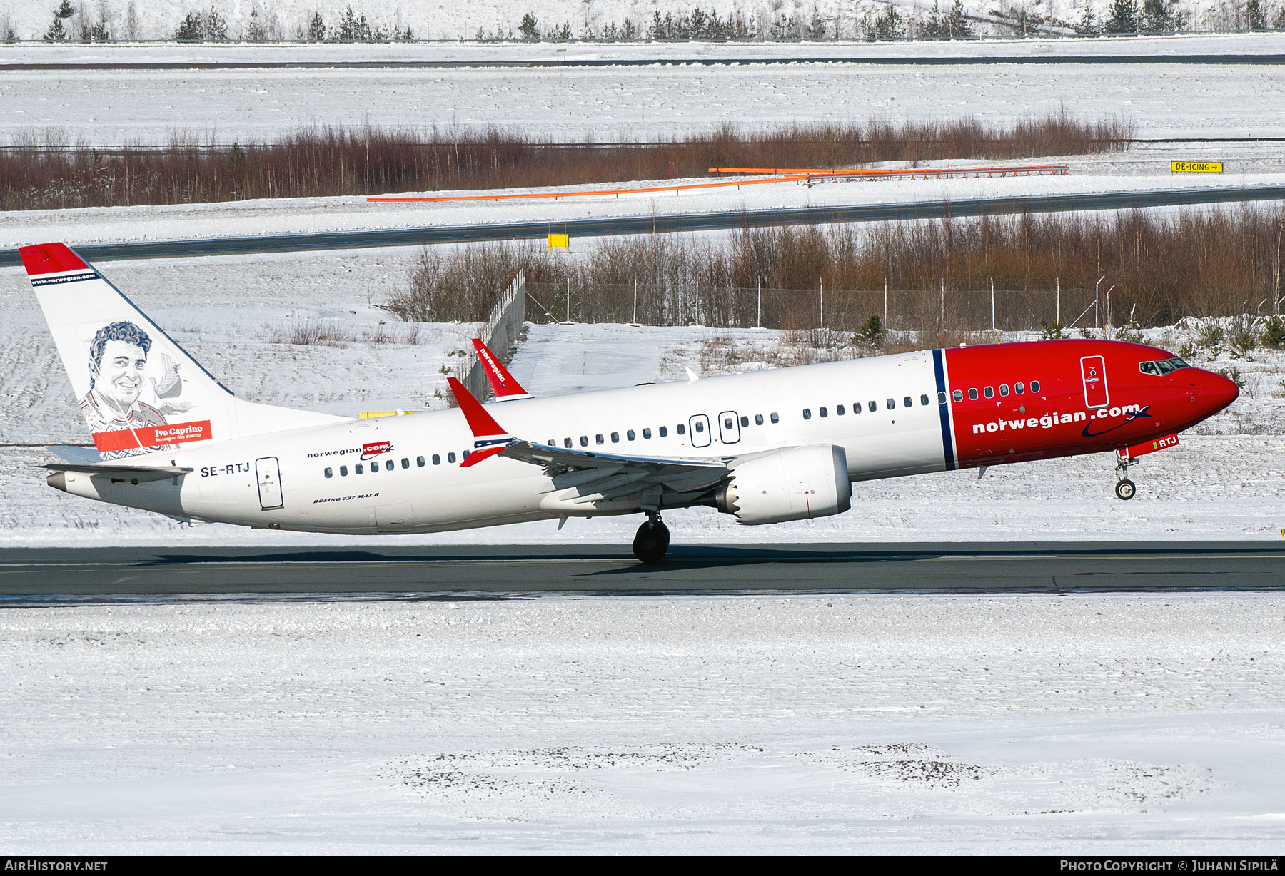 Aircraft Photo of SE-RTJ | Boeing 737-8 Max 8 | Norwegian | AirHistory.net #668399