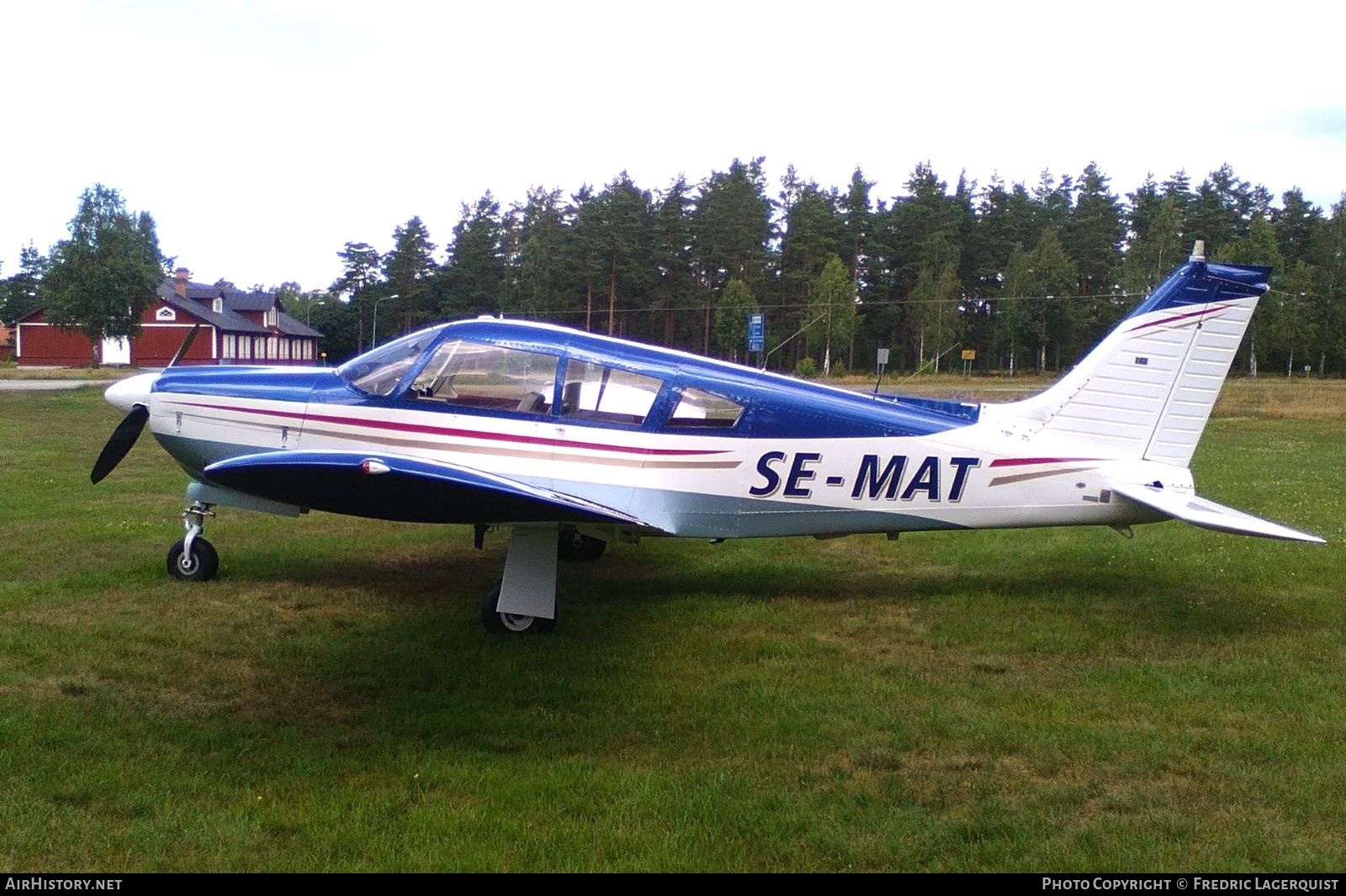 Aircraft Photo of SE-MAT | Piper PA-28R-200 Cherokee Arrow II | AirHistory.net #668414