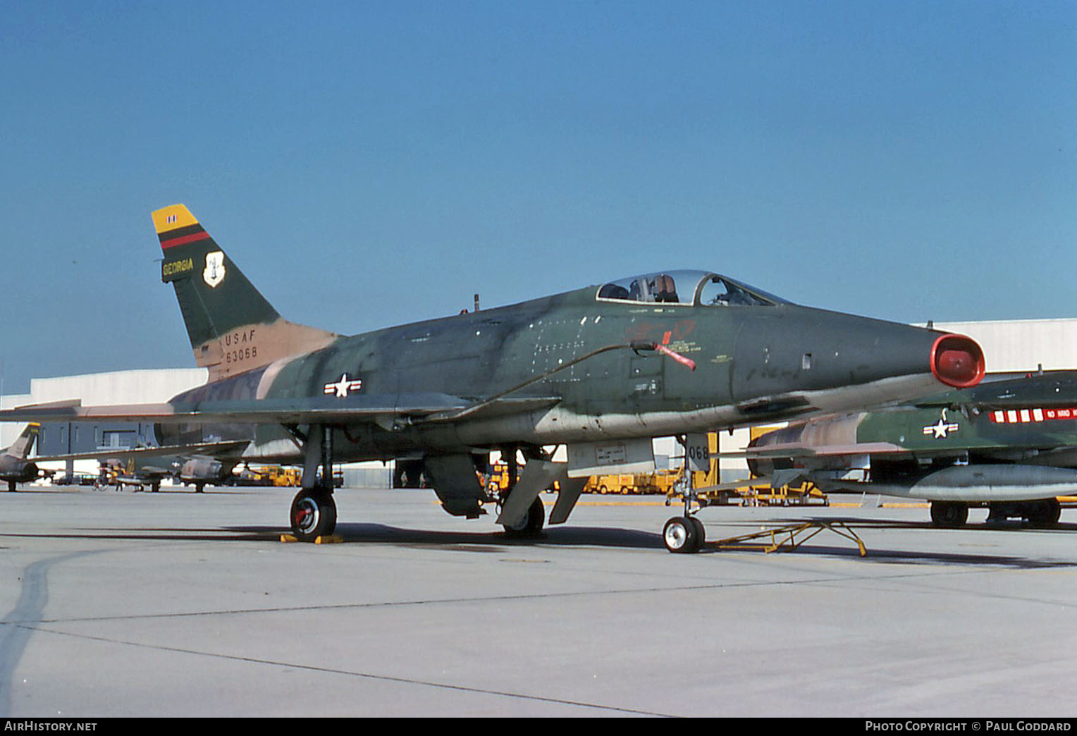 Aircraft Photo of 56-3068 / 63068 | North American F-100D Super Sabre | USA - Air Force | AirHistory.net #668419