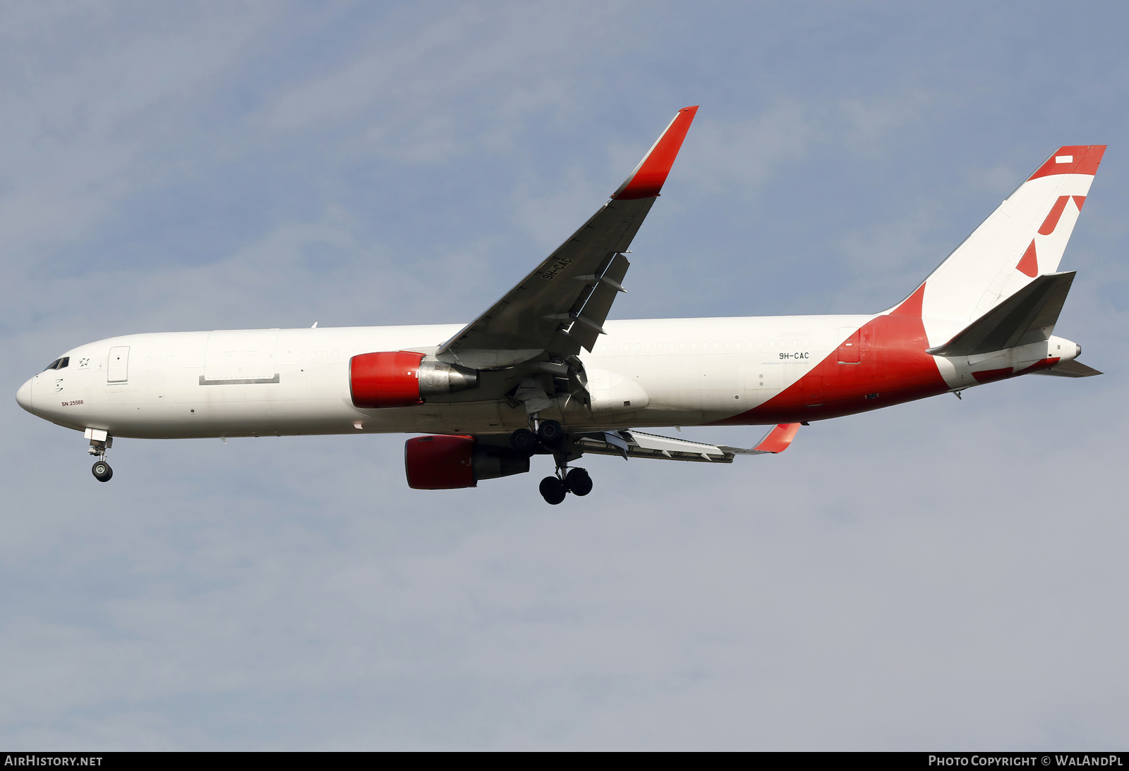 Aircraft Photo of 9H-CAC | Boeing 767-333(BDSF) | AirHistory.net #668422