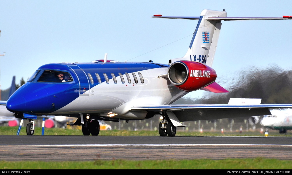 Aircraft Photo of LX-RSQ | Learjet 45 | AirHistory.net #668424