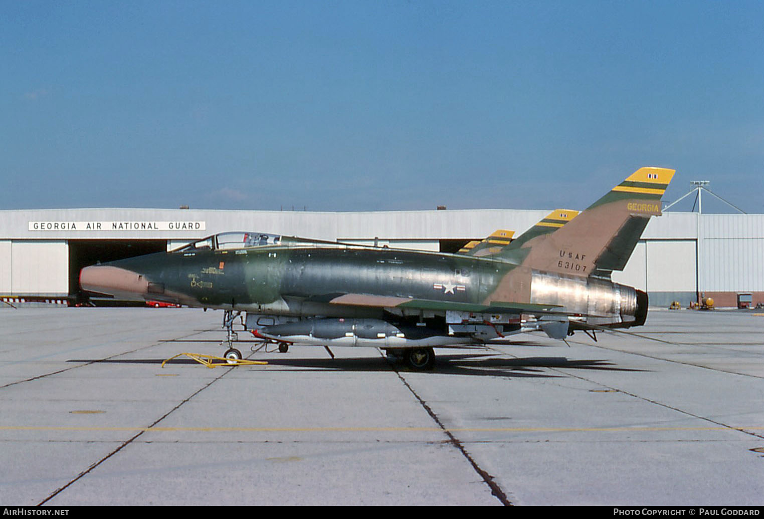 Aircraft Photo of 56-3107 / 63107 | North American F-100D Super Sabre | USA - Air Force | AirHistory.net #668432