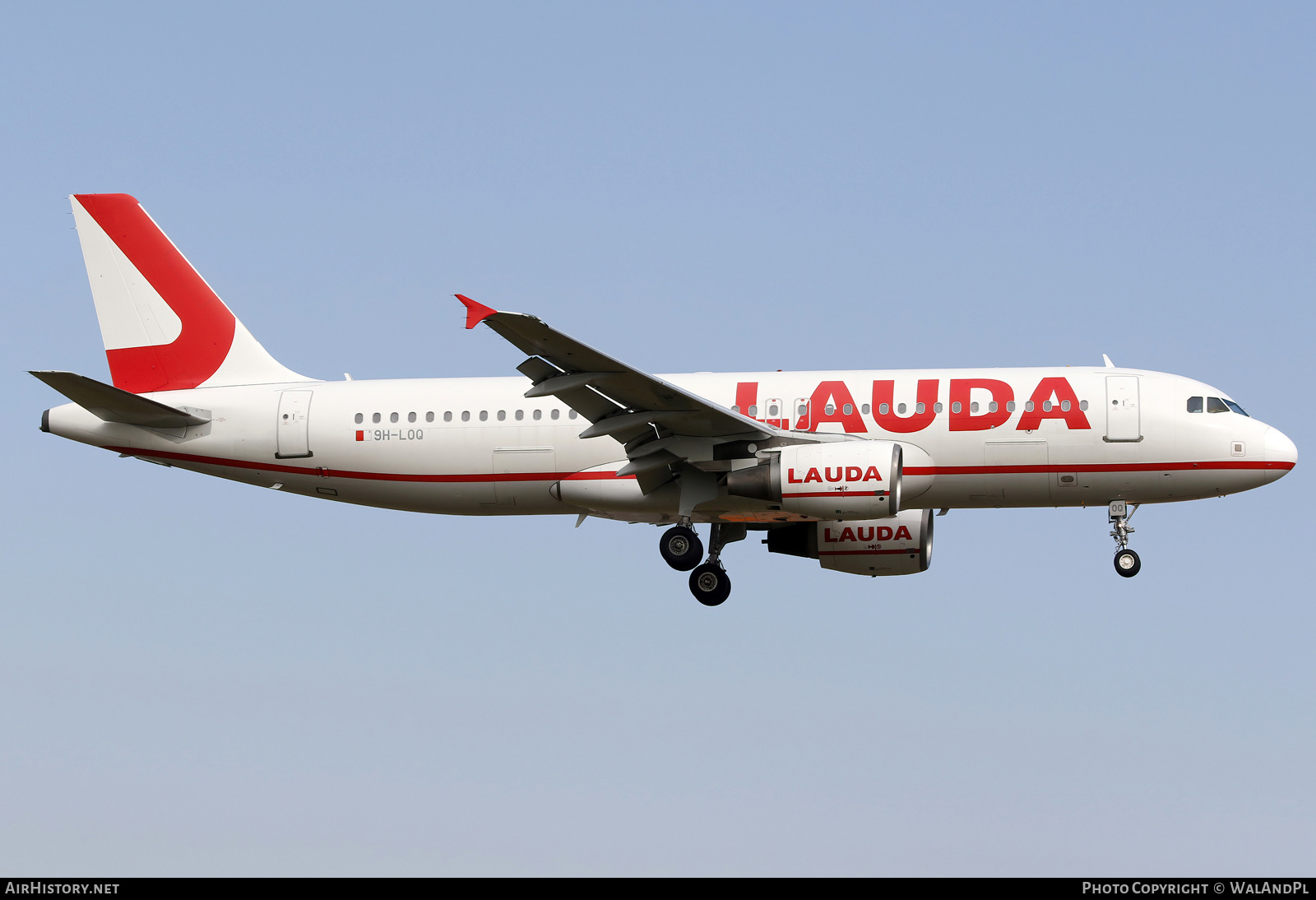 Aircraft Photo of 9H-LOQ | Airbus A320-214 | Lauda Europe | AirHistory.net #668433