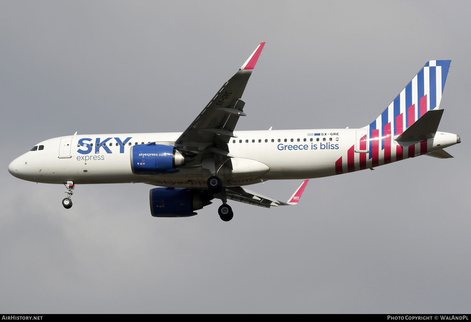 Aircraft Photo of SX-GRE | Airbus A320-251N | Sky Express | AirHistory.net #668453