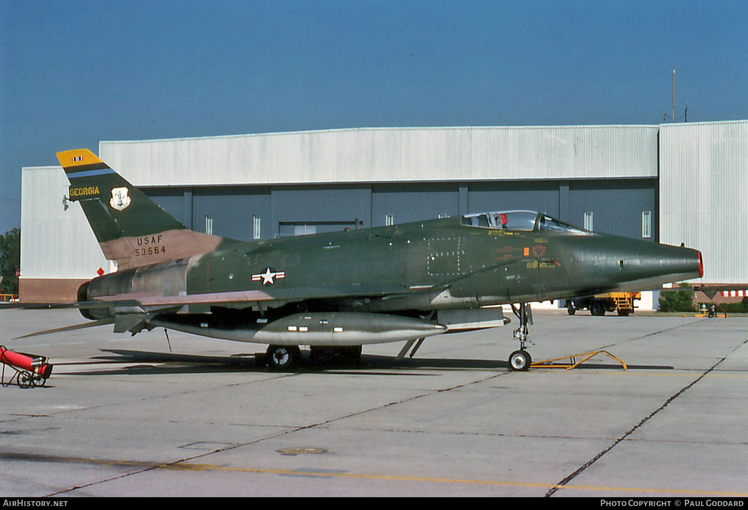 Aircraft Photo of 55-3564 / 53564 | North American F-100D Super Sabre | USA - Air Force | AirHistory.net #668458