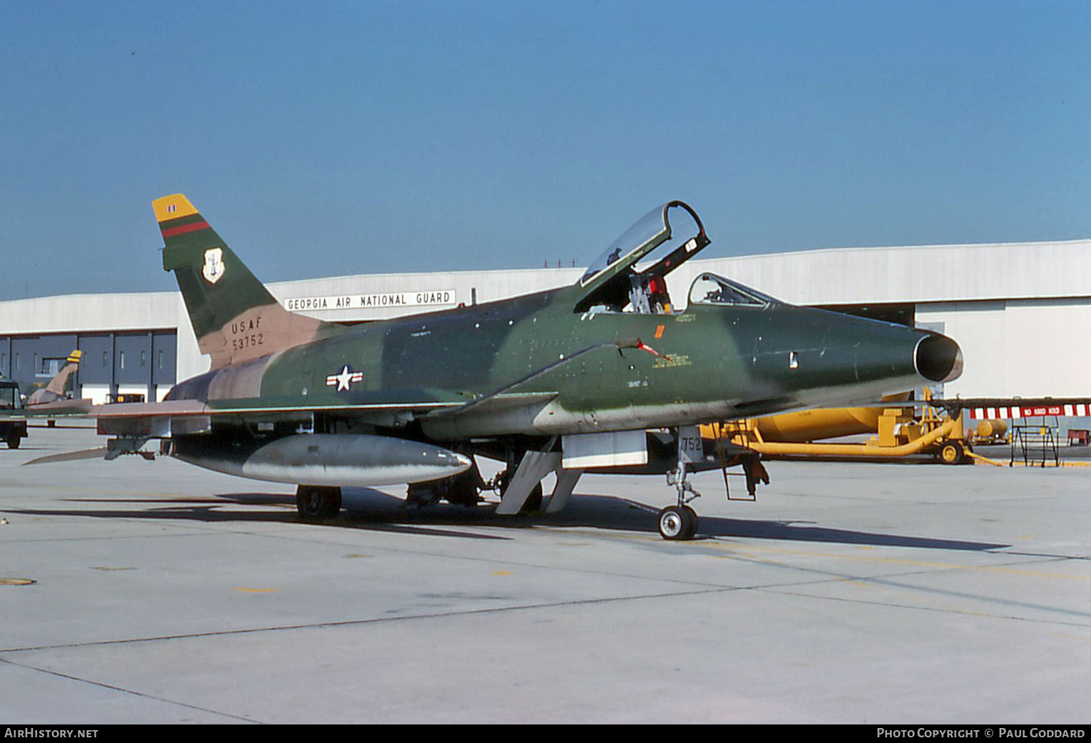 Aircraft Photo of 55-3752 / 53752 | North American F-100D Super Sabre | USA - Air Force | AirHistory.net #668459