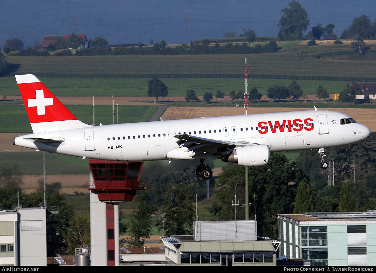 Aircraft Photo of HB-IJK | Airbus A320-214 | Swiss International Air Lines | AirHistory.net #668473