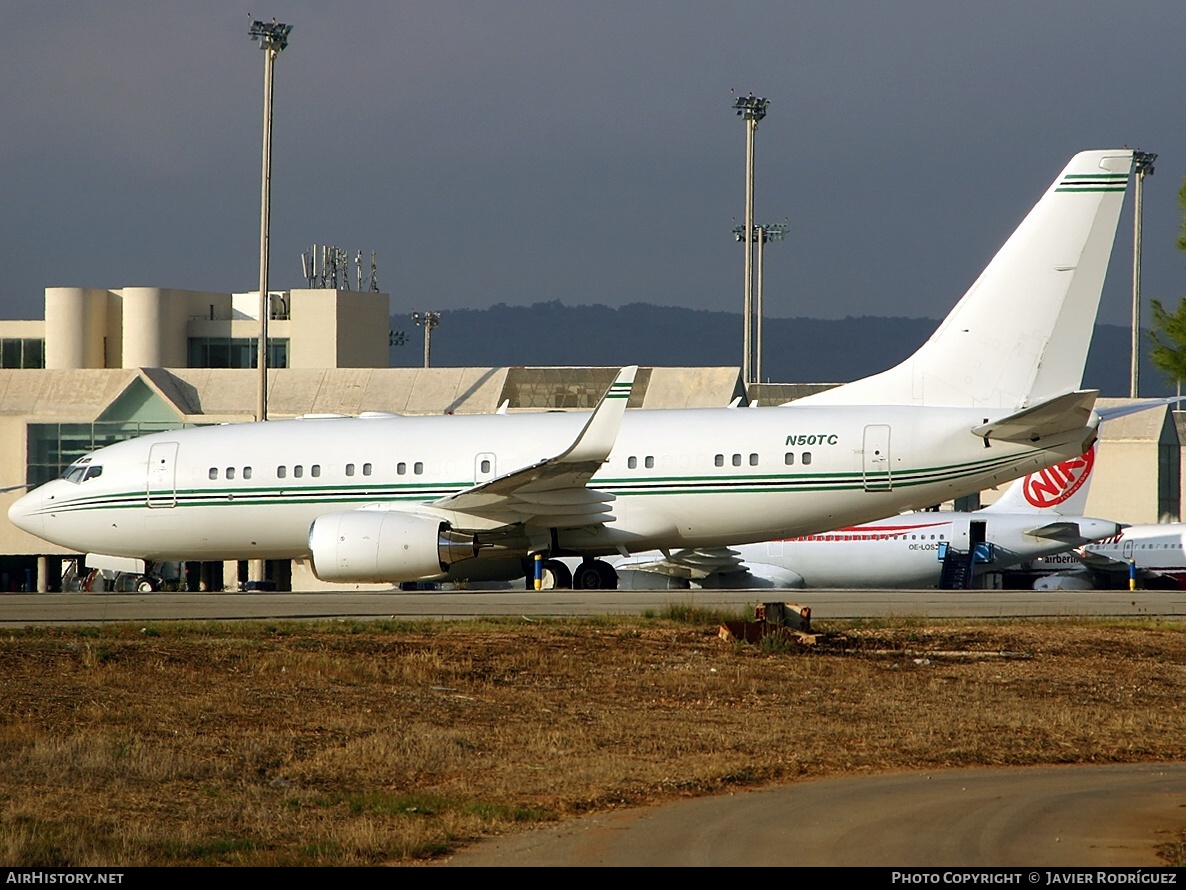 Aircraft Photo of N50TC | Boeing 737-72T BBJ | AirHistory.net #668476