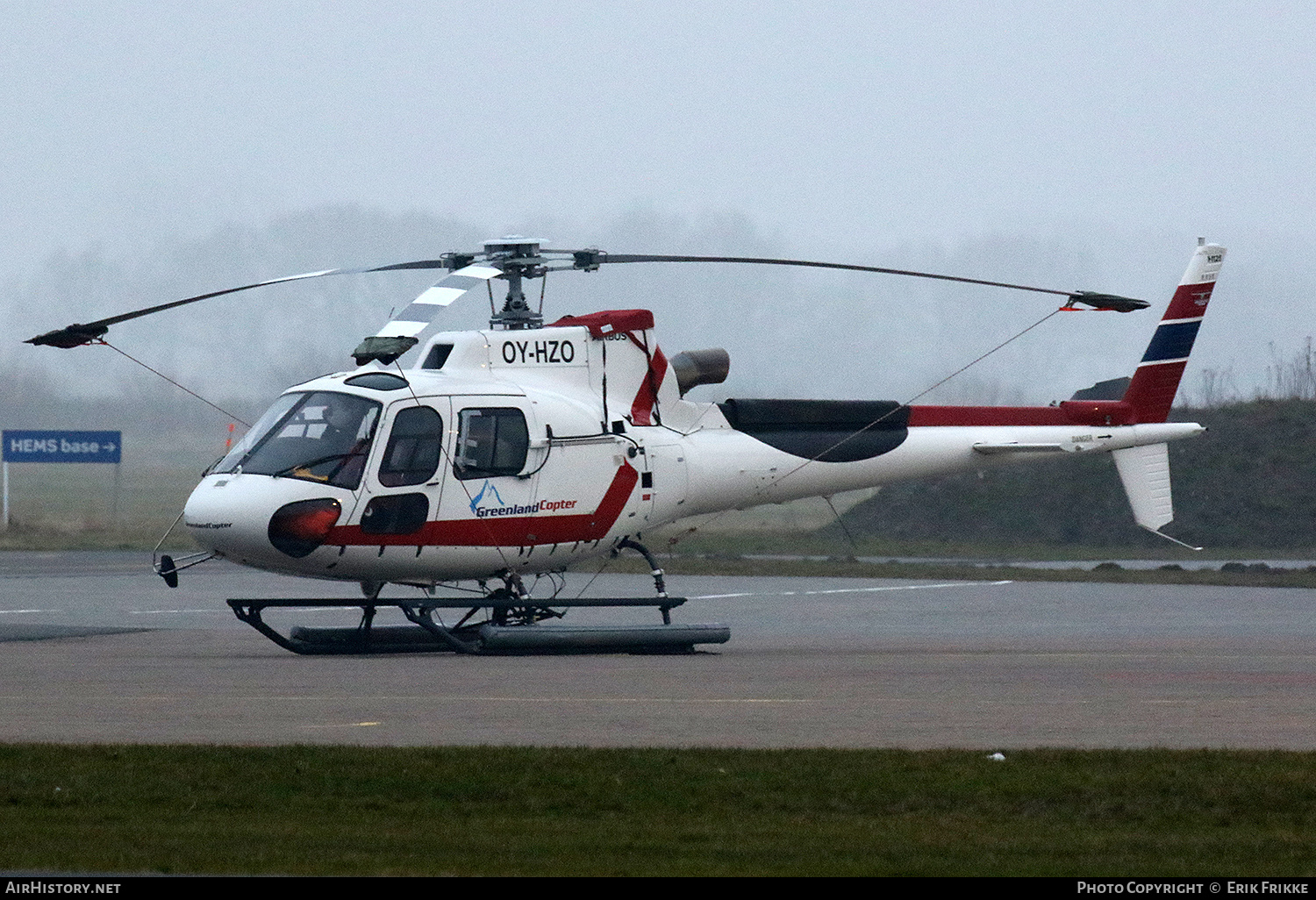 Aircraft Photo of OY-HZO | Aerospatiale AS-350B-3 Ecureuil | GreenlandCopter | AirHistory.net #668480