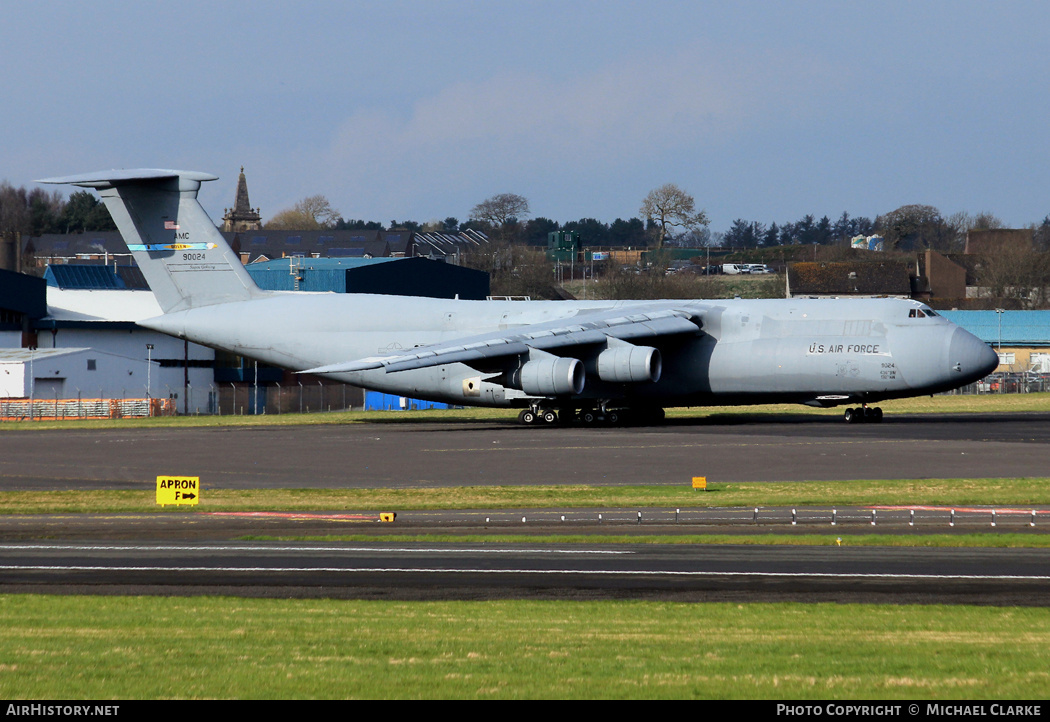 Aircraft Photo of 69-0024 / 90024 | Lockheed C-5M Super Galaxy (L-500) | USA - Air Force | AirHistory.net #668481