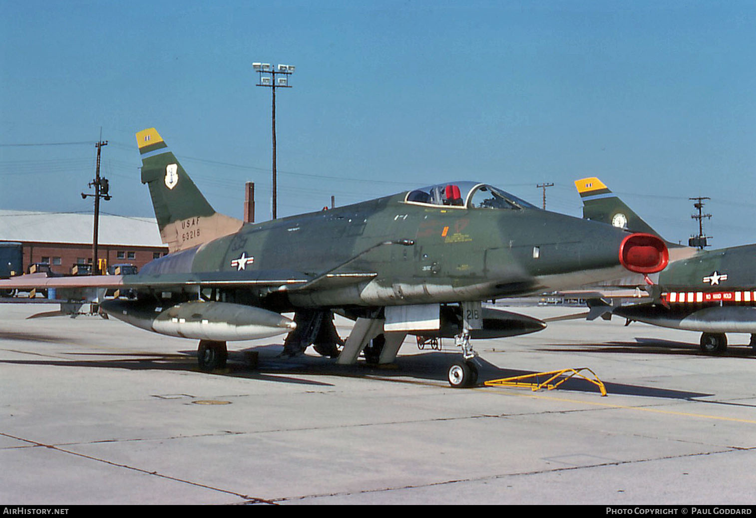 Aircraft Photo of 56-3218 / 63218 | North American F-100D Super Sabre | USA - Air Force | AirHistory.net #668493