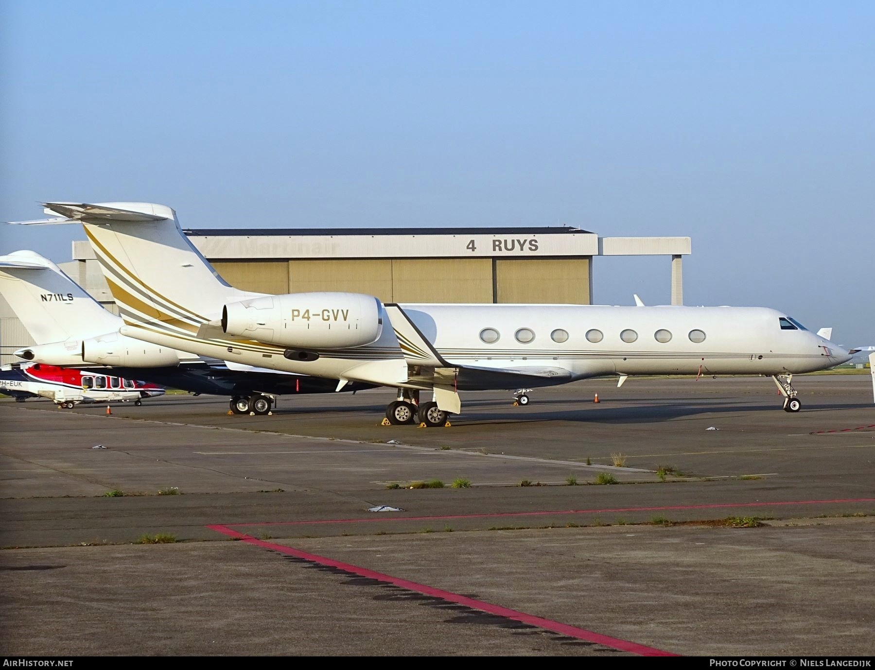 Aircraft Photo of P4-GVV | Gulfstream Aerospace G-V-SP Gulfstream G550 | AirHistory.net #668504