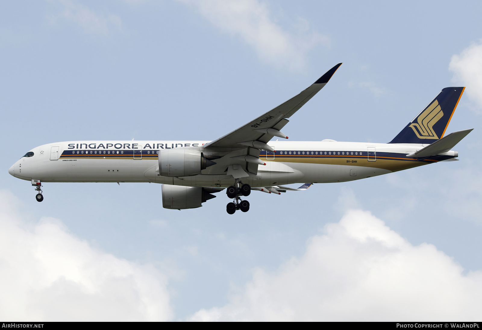 Aircraft Photo of 9V-SHH | Airbus A350-941 | Singapore Airlines | AirHistory.net #668506