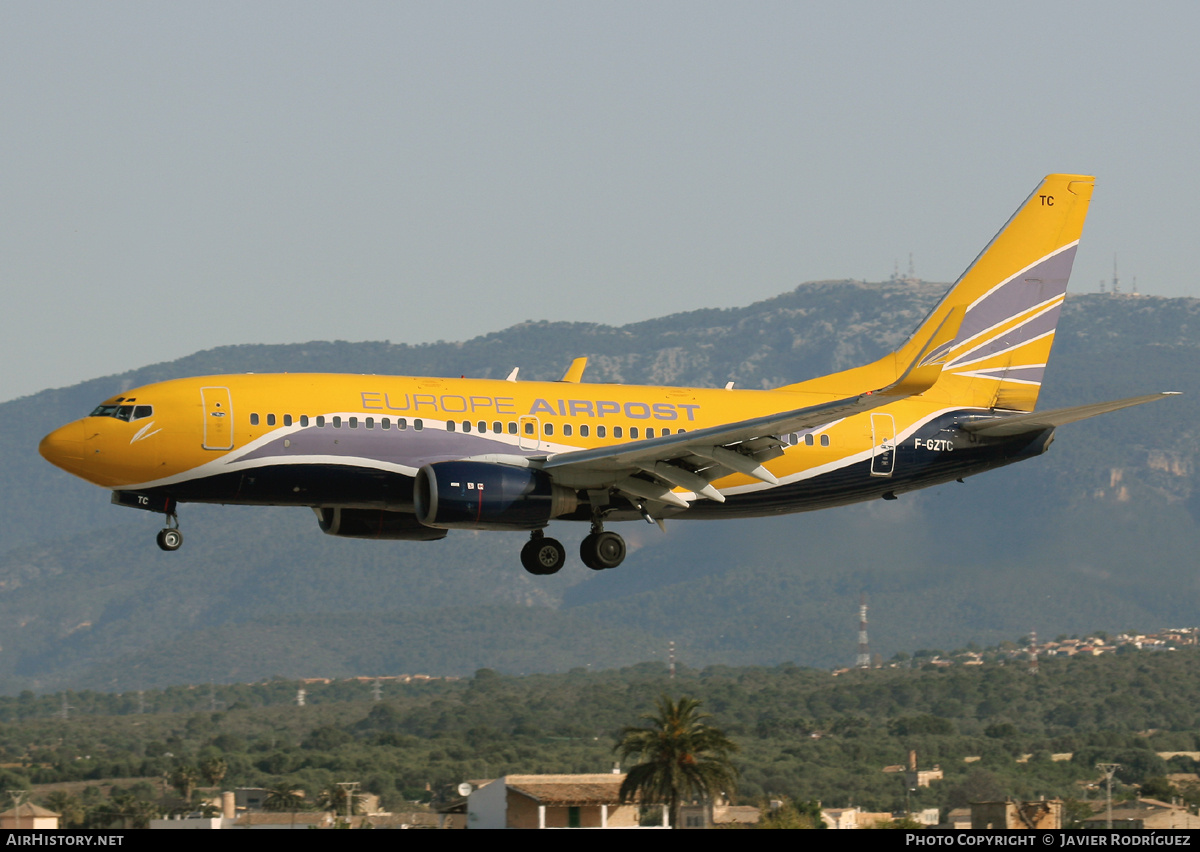 Aircraft Photo of F-GZTC | Boeing 737-73V | Europe Airpost | AirHistory.net #668530