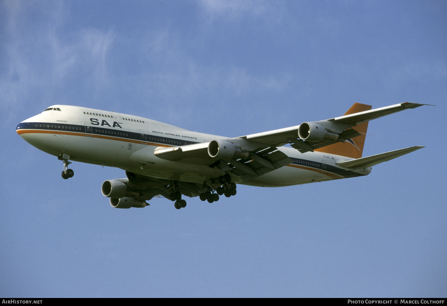 Aircraft Photo of ZS-SAC | Boeing 747-312 | South African Airways | AirHistory.net #668547