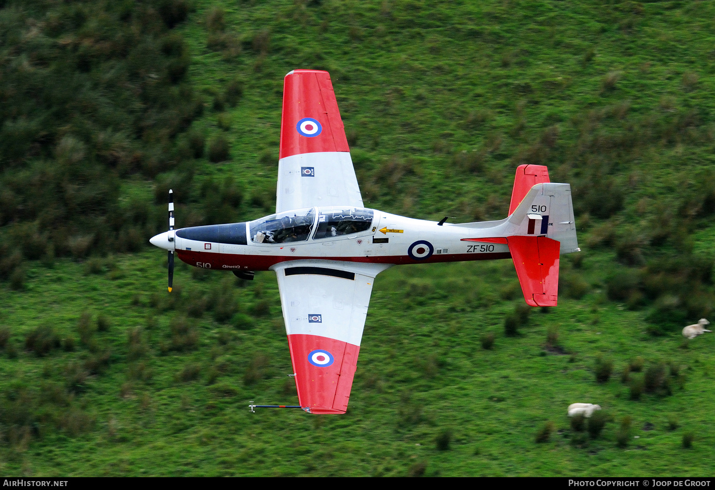 Aircraft Photo of ZF510 | Short S-312 Tucano T1 | UK - Air Force | AirHistory.net #668558