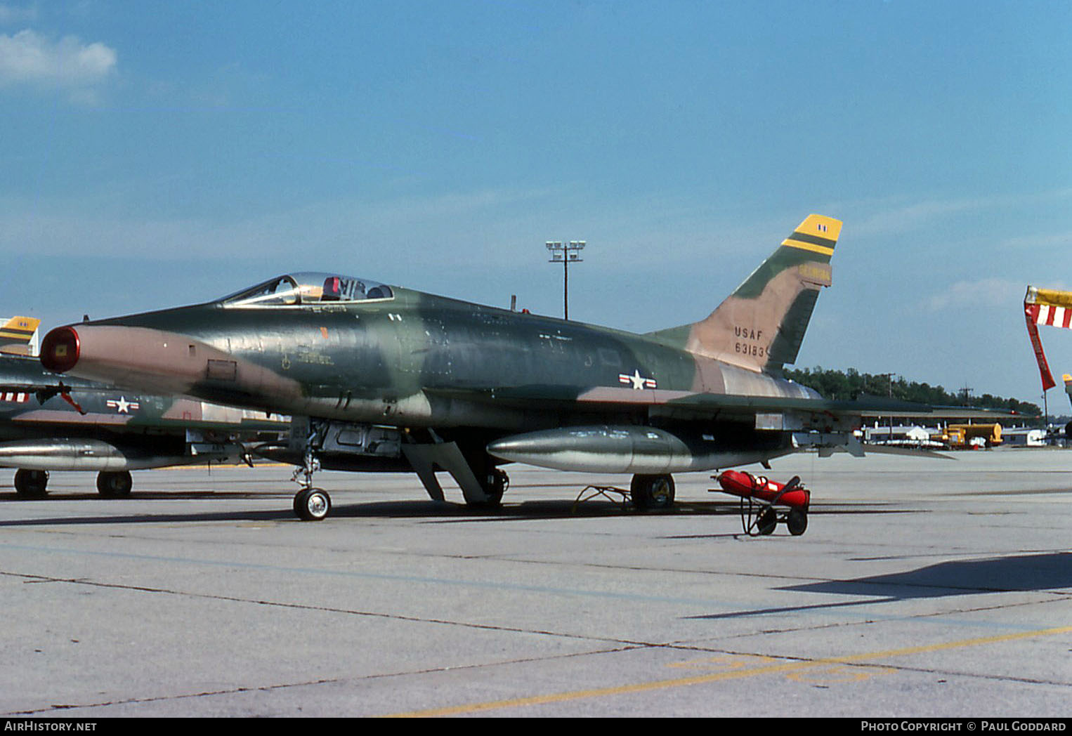 Aircraft Photo of 56-3183 / 63183 | North American F-100D Super Sabre | USA - Air Force | AirHistory.net #668580