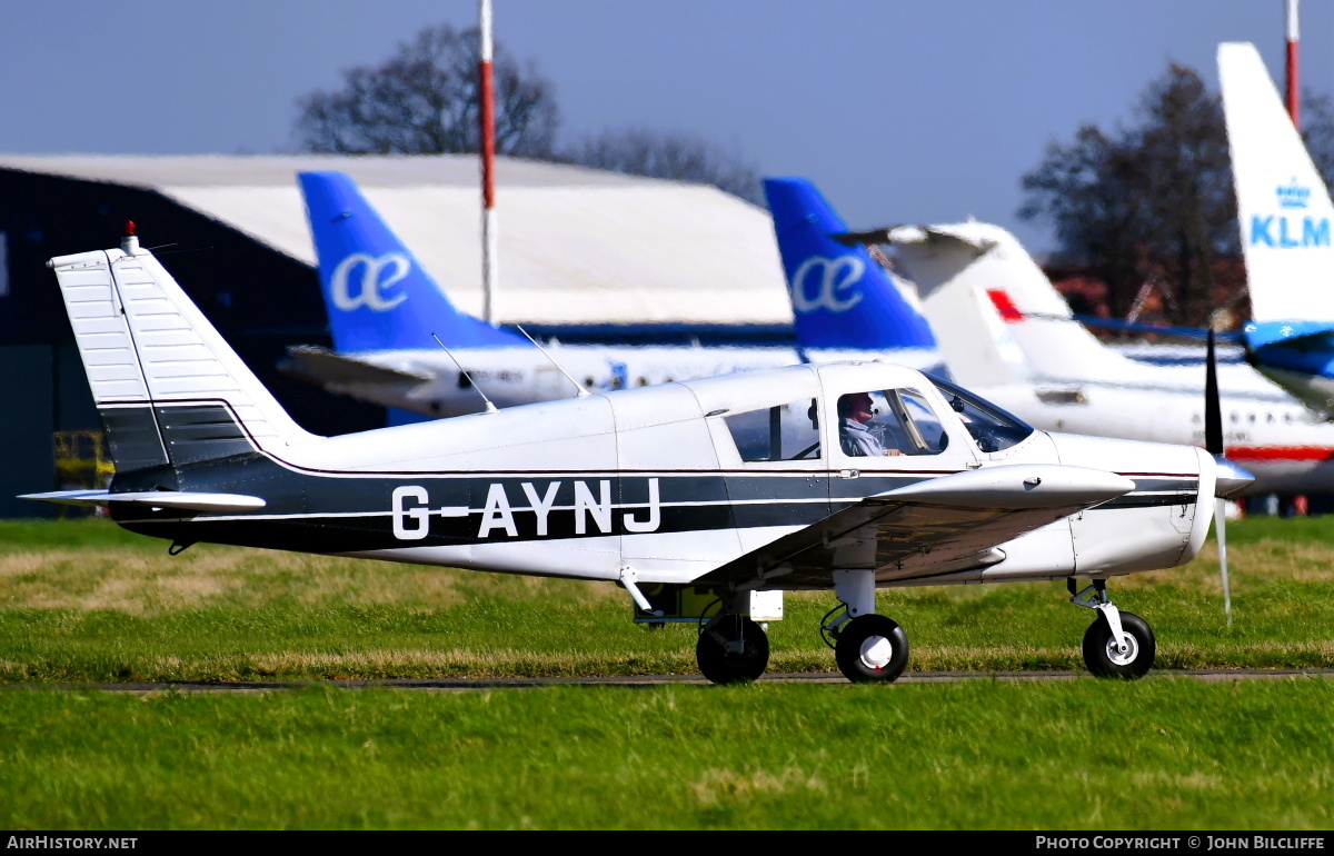 Aircraft Photo of G-AYNJ | Piper PA-28-140 Cherokee | AirHistory.net #668581