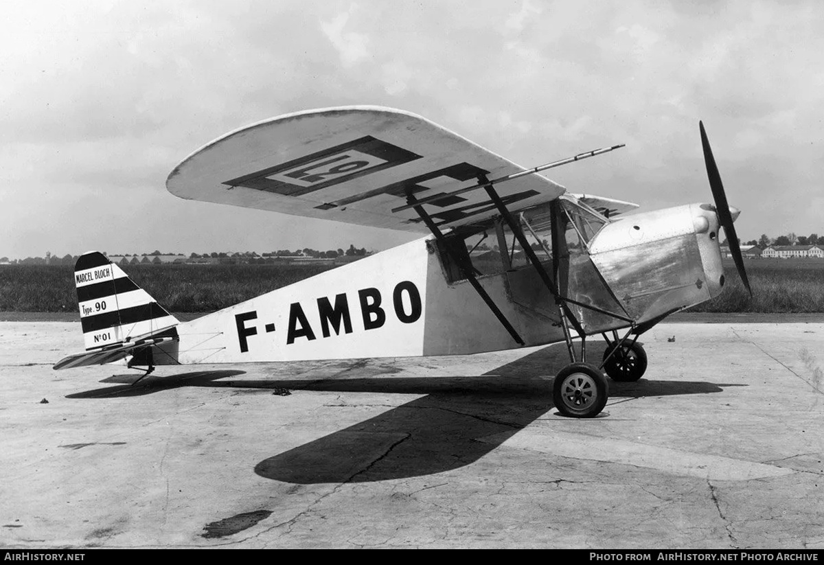Aircraft Photo of F-AMBO | Bloch MB.90 | AirHistory.net #668600