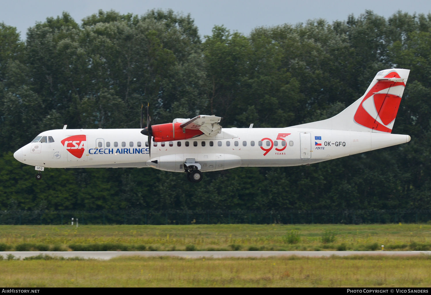 Aircraft Photo of OK-GFQ | ATR ATR-72-500 (ATR-72-212A) | ČSA - Czech Airlines | AirHistory.net #668602