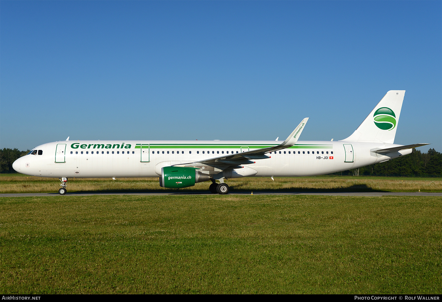Aircraft Photo of HB-JOI | Airbus A321-211 | Germania | AirHistory.net #668605