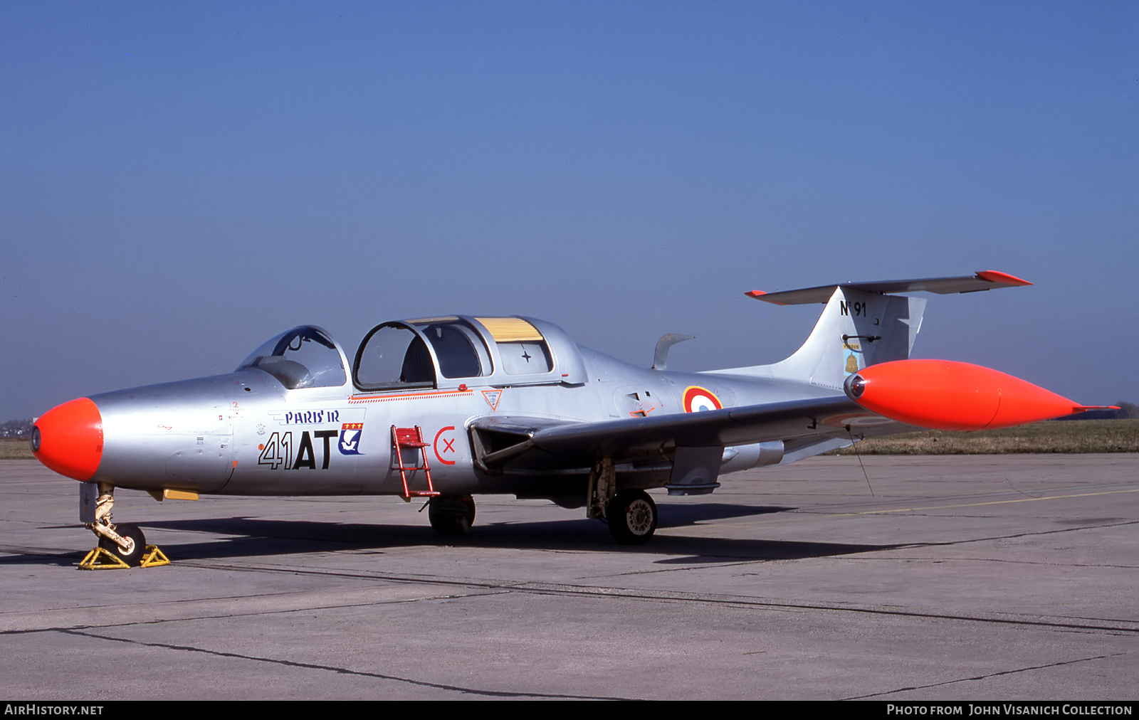 Aircraft Photo of 91 | Morane-Saulnier MS-760 Paris IR | France - Air Force | AirHistory.net #668612