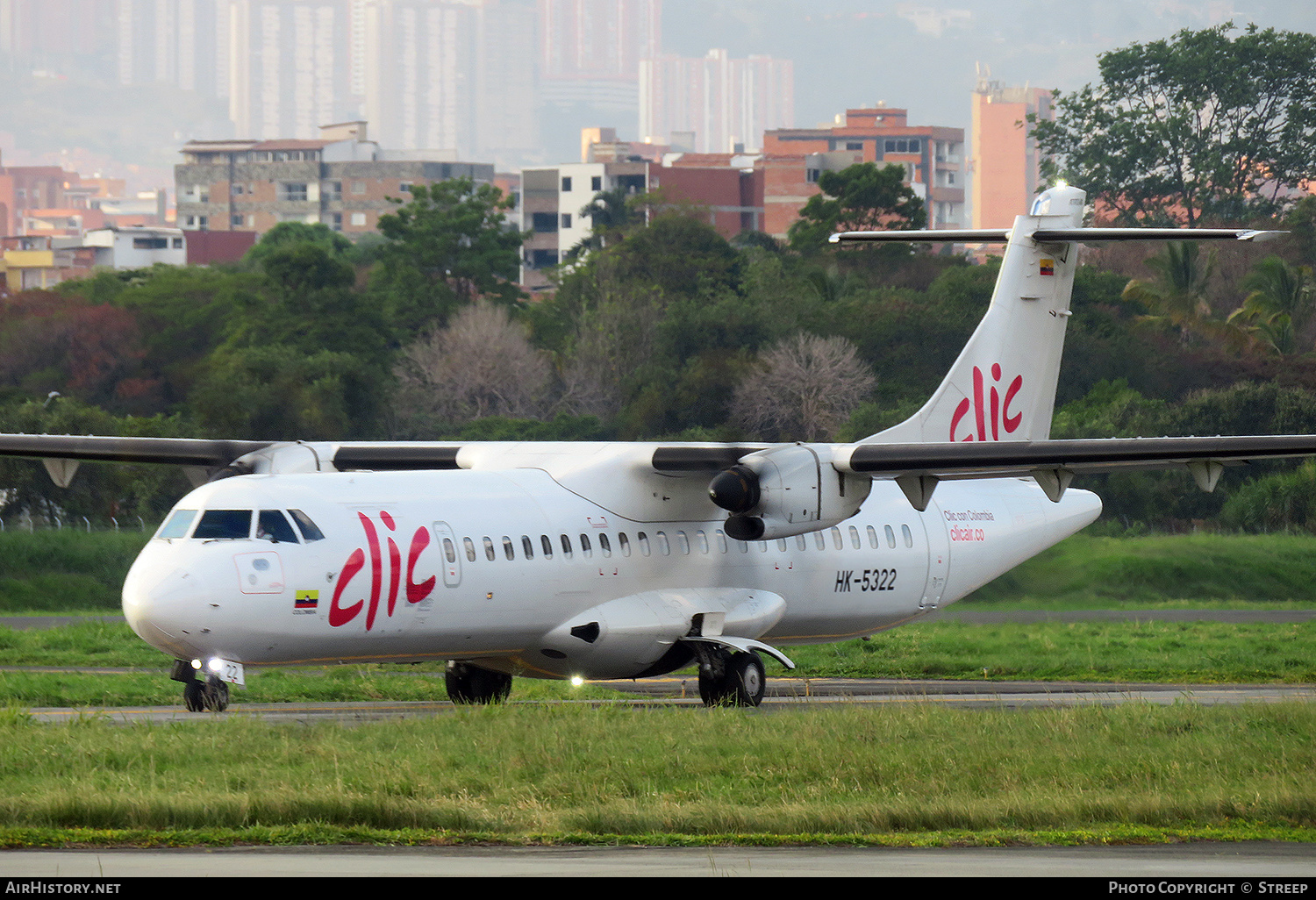 Aircraft Photo of HK-5322 | ATR ATR-72-600 (ATR-72-212A) | Clic Air | AirHistory.net #668613