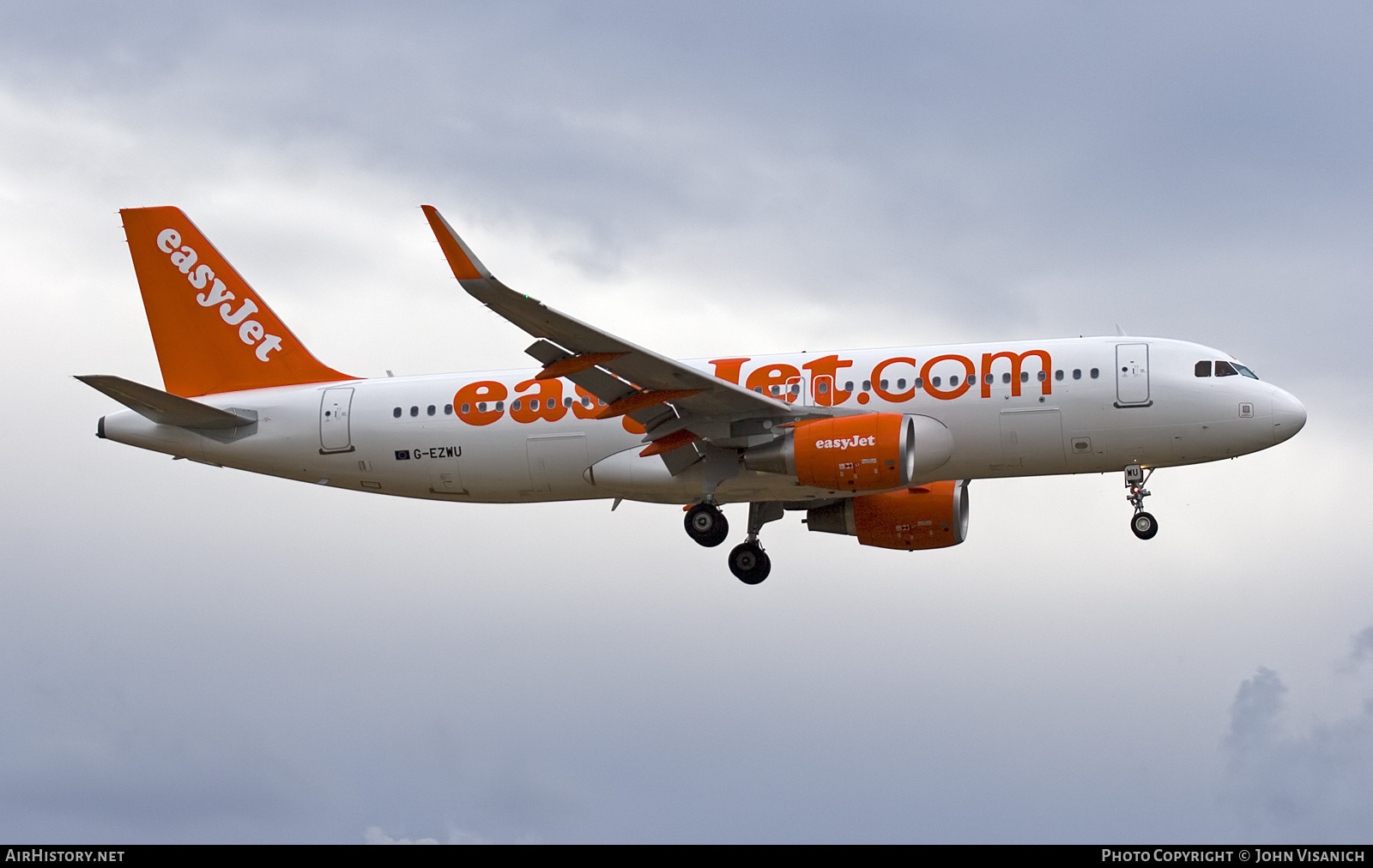 Aircraft Photo of G-EZWU | Airbus A320-214 | EasyJet | AirHistory.net #668615