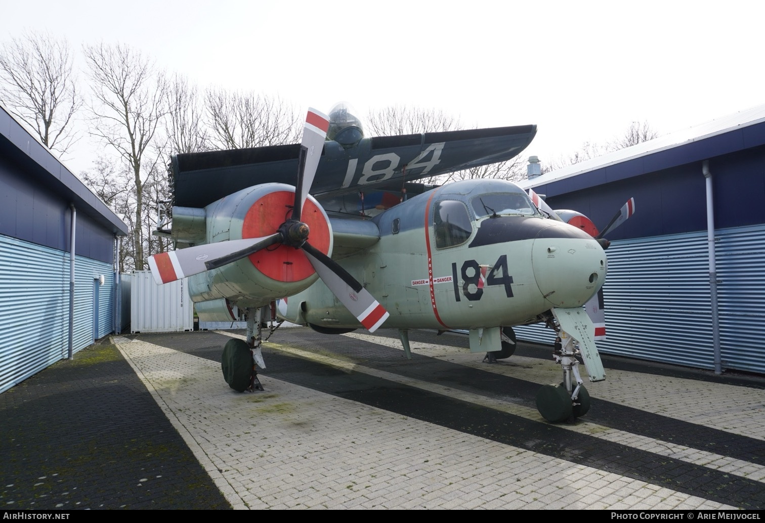 Aircraft Photo of 184 | Grumman CS-2A Tracker | Netherlands - Navy | AirHistory.net #668620