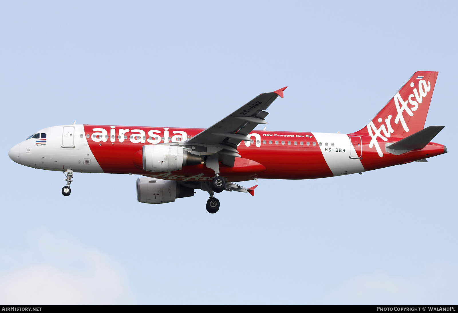 Aircraft Photo of HS-BBB | Airbus A320-216 | AirAsia | AirHistory.net #668634