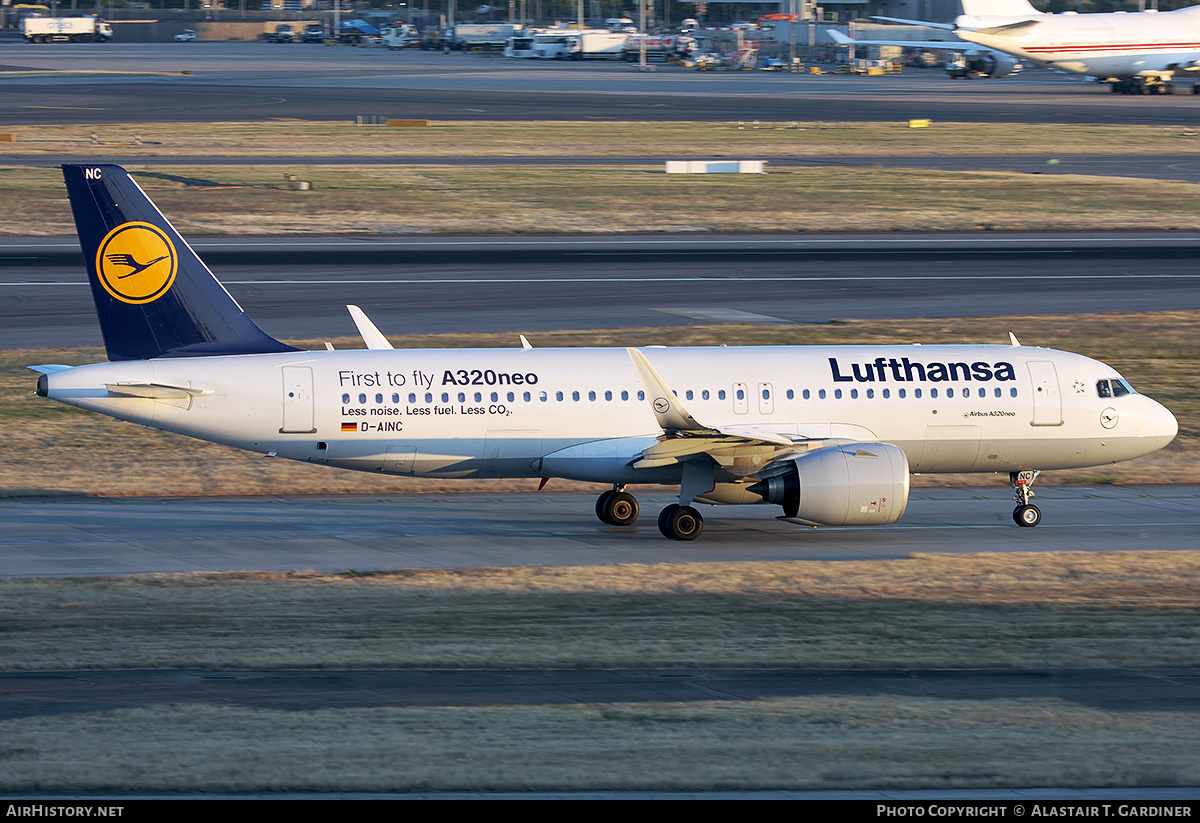Aircraft Photo of D-AINC | Airbus A320-271N | Lufthansa | AirHistory.net #668657