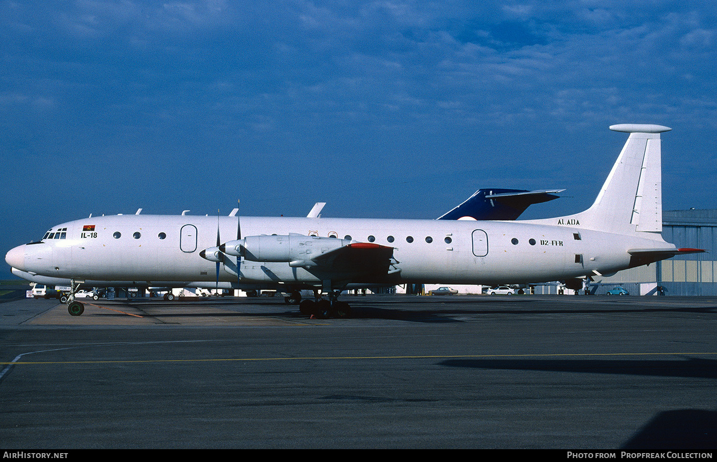 Aircraft Photo of D2-FFR | Ilyushin Il-18D | Alada Transportes Aéreos | AirHistory.net #668658