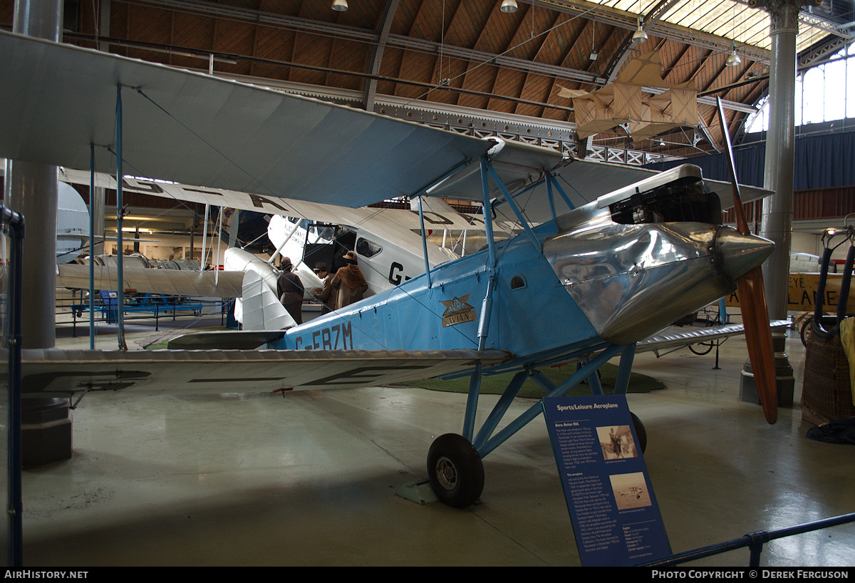 Aircraft Photo of G-EBZM | Avro 594A Avian IIIA | AirHistory.net #668675