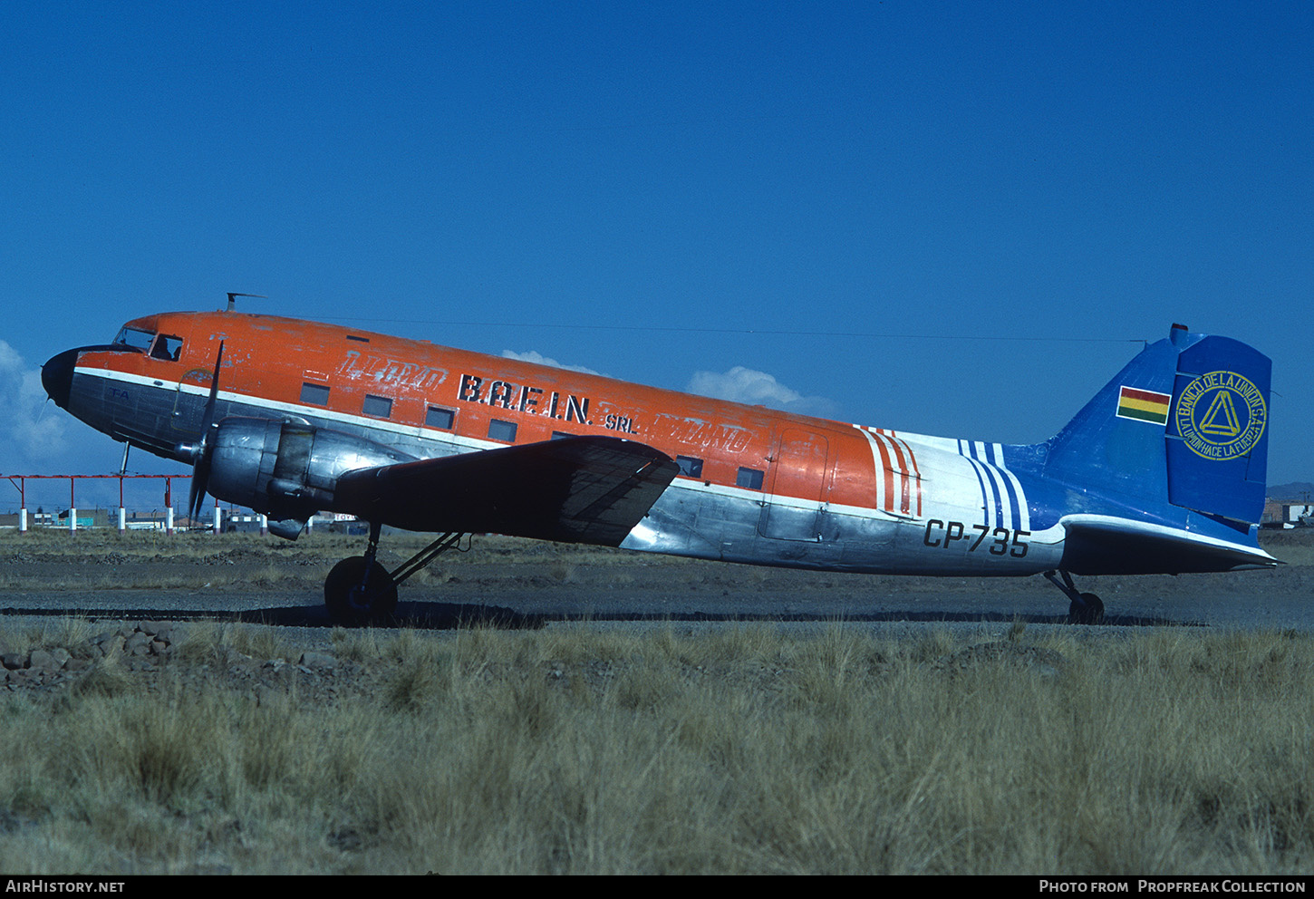 Aircraft Photo of CP-735 | Douglas C-47B Dakota | BAFIN - Bolivian Air Flight International | AirHistory.net #668706