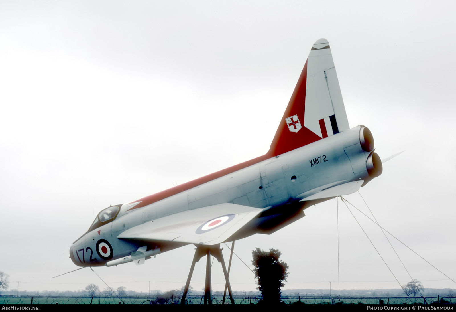 Aircraft Photo of XM172 | English Electric Lightning F1A | UK - Air Force | AirHistory.net #668716