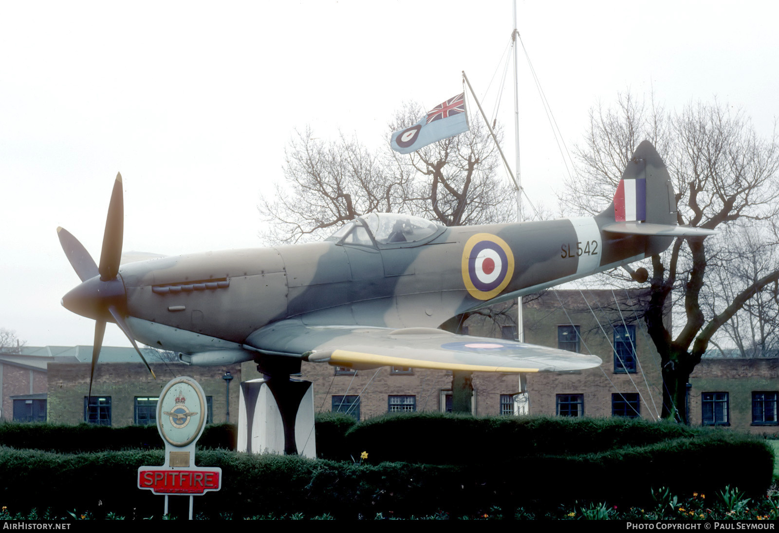 Aircraft Photo of SL542 | Supermarine Spitfire Mk XVIe | UK - Air Force | AirHistory.net #668728