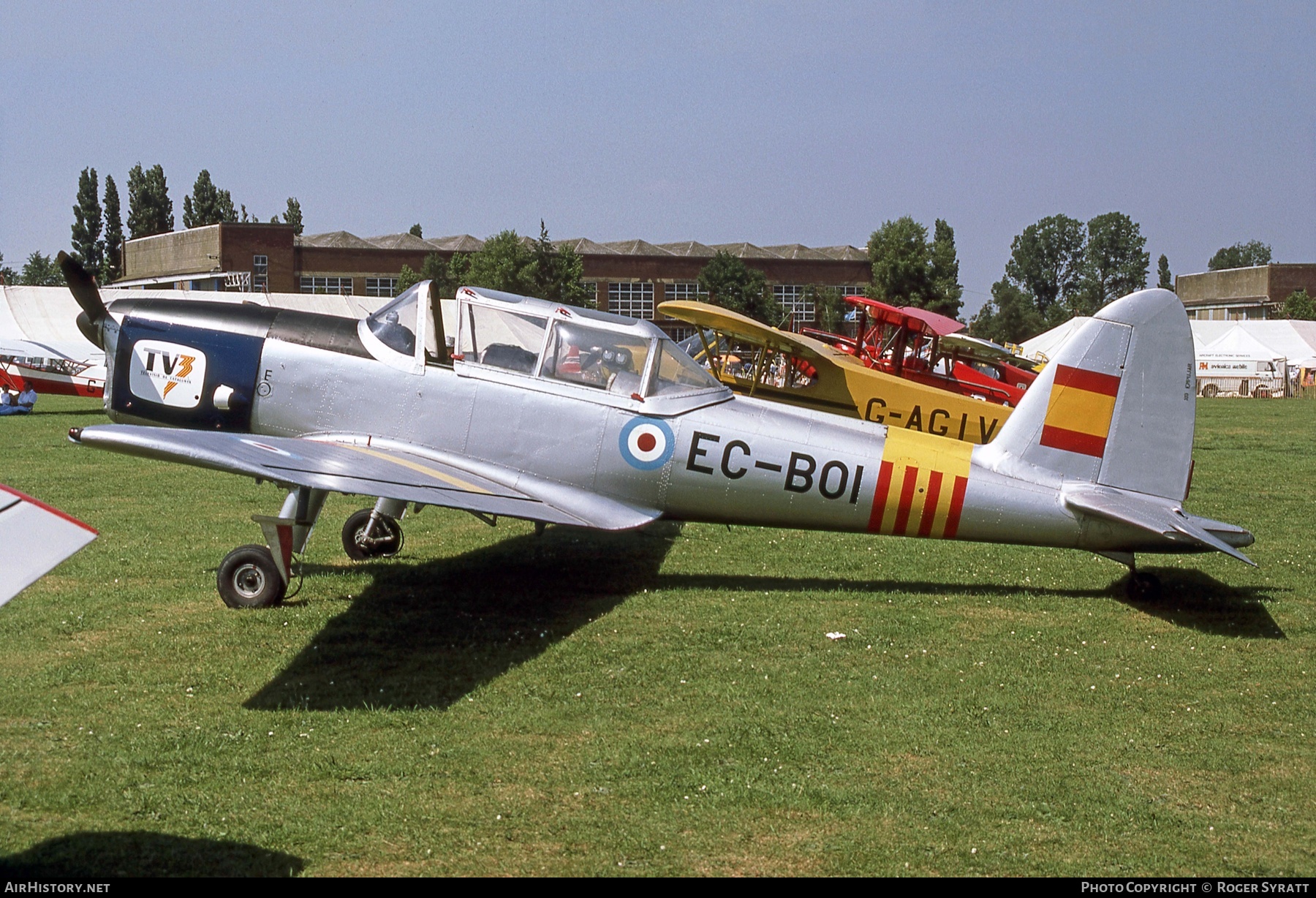 Aircraft Photo of EC-BOI | De Havilland DHC-1 Chipmunk T10 | Spain - Air Force | AirHistory.net #668732