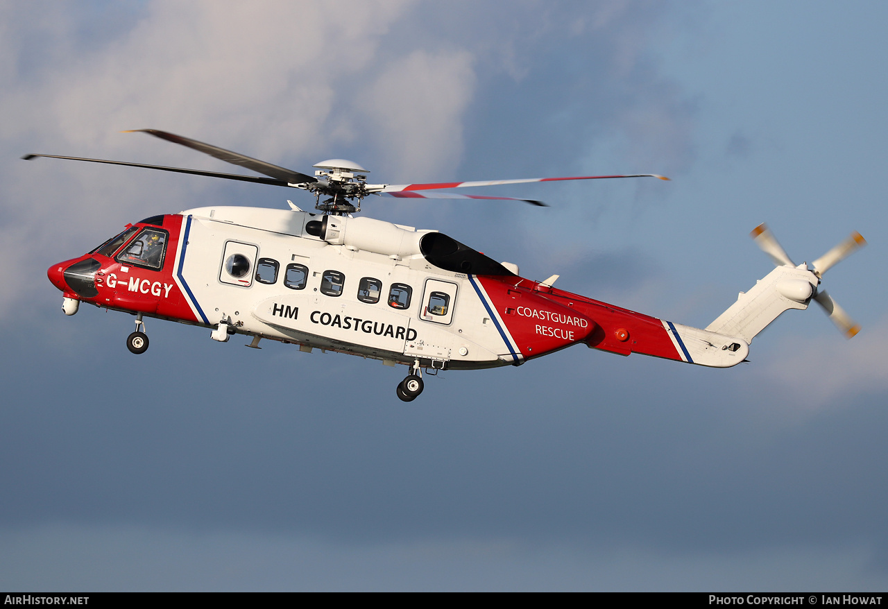 Aircraft Photo of G-MCGY | Sikorsky S-92A | HM Coastguard | AirHistory.net #668742