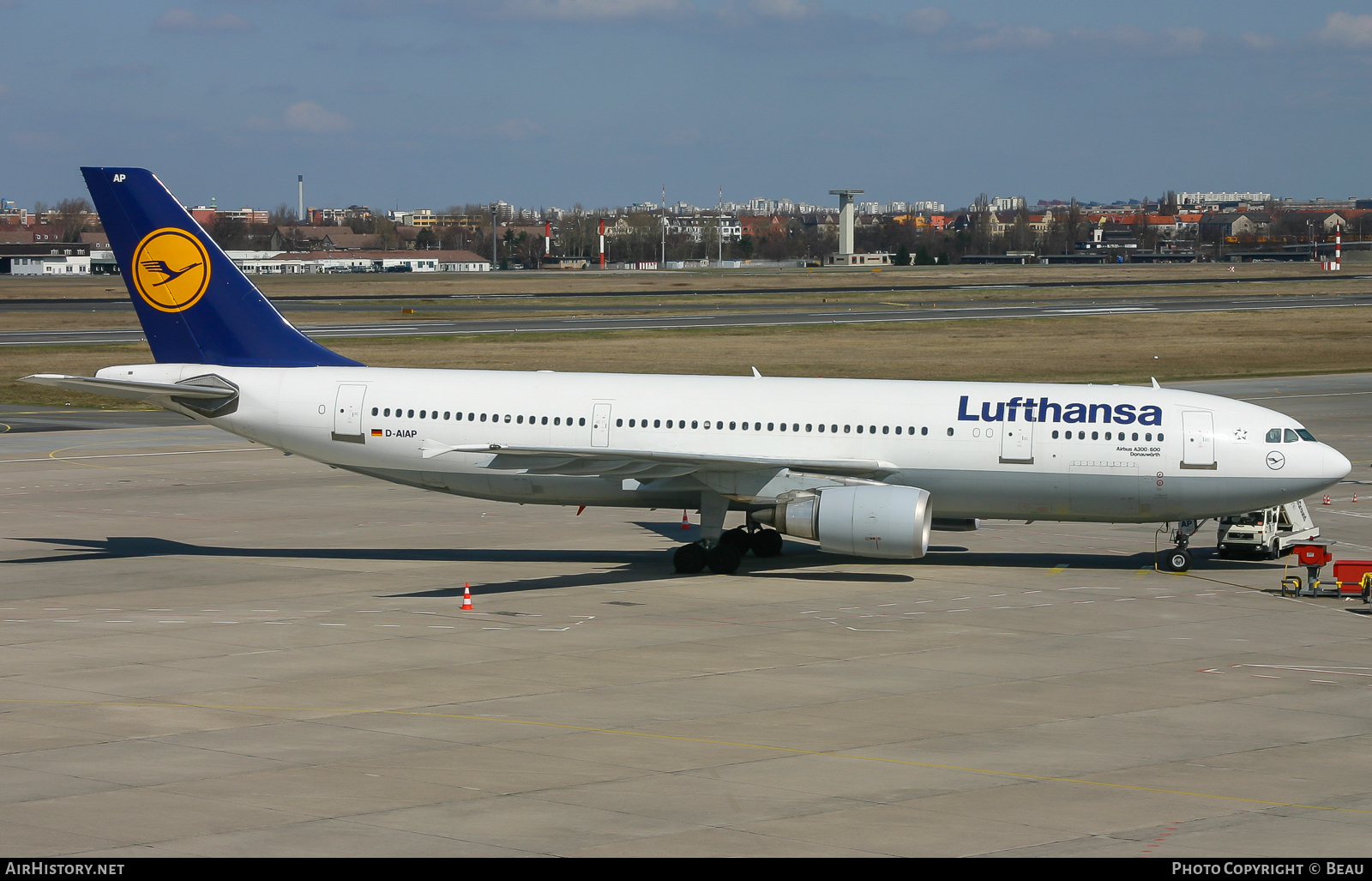 Aircraft Photo of D-AIAP | Airbus A300B4-603 | Lufthansa | AirHistory.net #668745