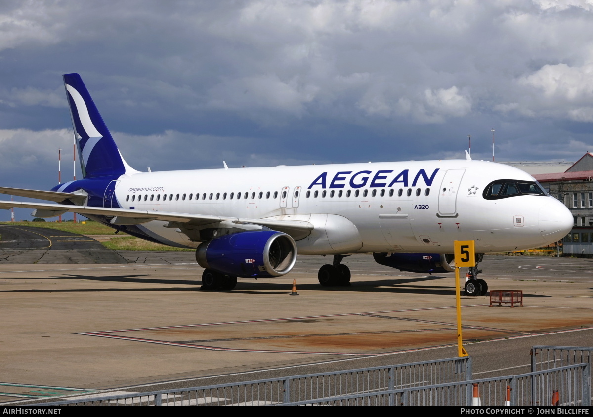 Aircraft Photo of SX-DNB | Airbus A320-232 | Aegean Airlines | AirHistory.net #668754