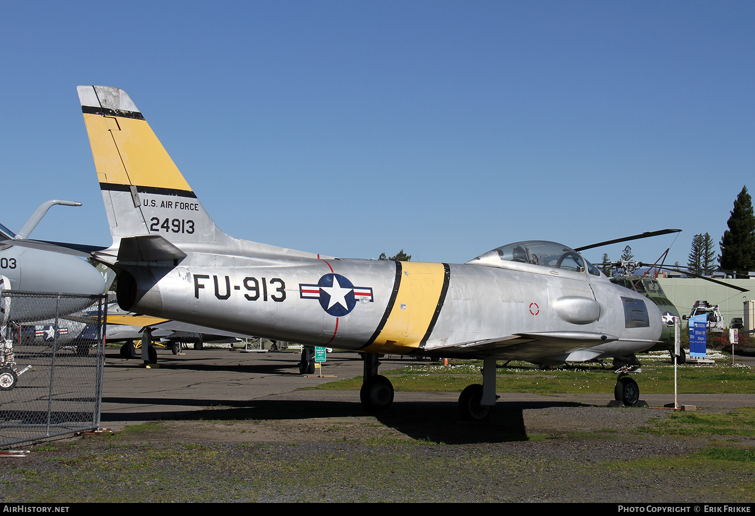 Aircraft Photo of 52-4913 / 24913 | North American RF-86F Sabre | USA - Air Force | AirHistory.net #668767