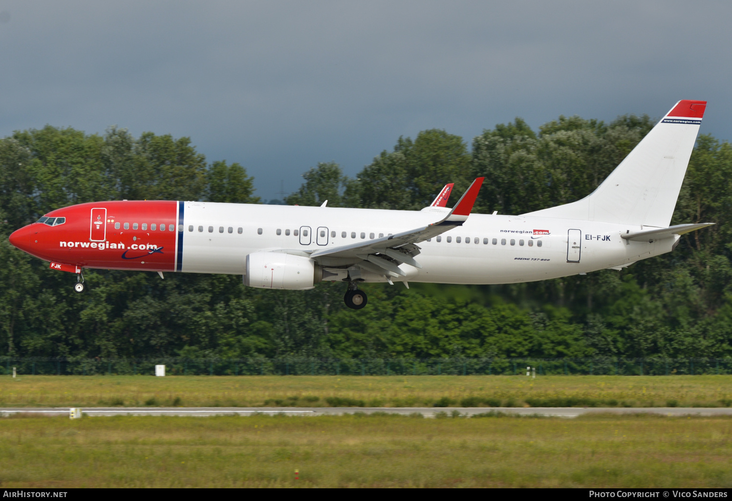 Aircraft Photo of EI-FJK | Boeing 737-8JP | Norwegian | AirHistory.net #668772