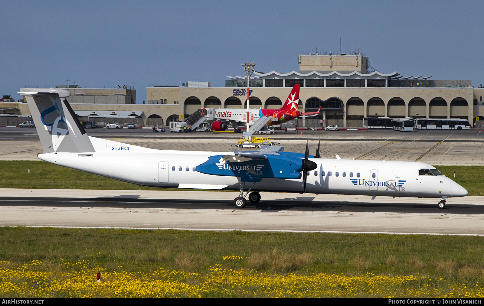 Aircraft Photo of 2-JECL | Bombardier DHC-8-402 Dash 8 | Universal Air | AirHistory.net #668776